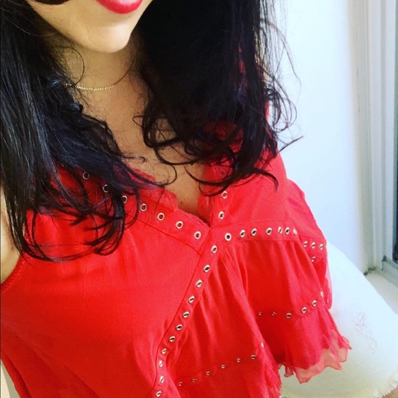 Iro silk ruffled sleeveless blouse - Picture 2 of 3